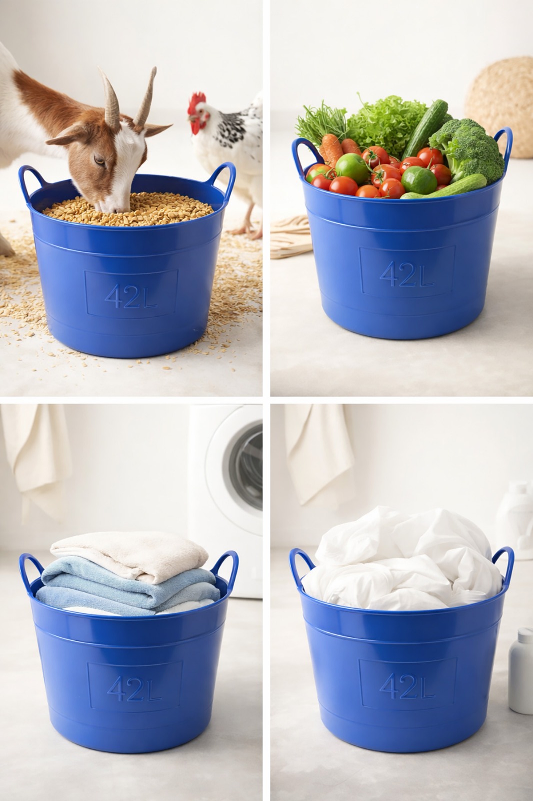 42L toplama sepeti - farklı kullanım alanları